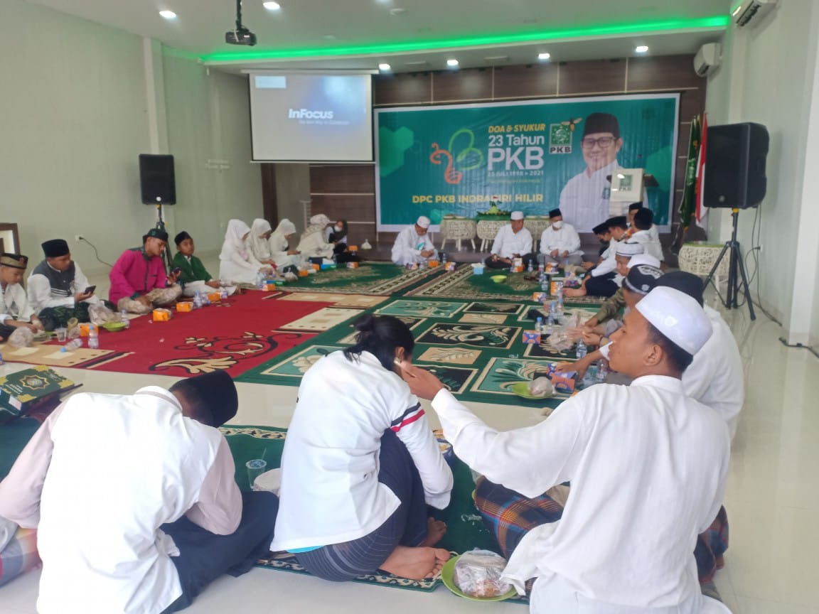 Harlah PKB Ke-23, DPC PKB Inhil Gelar Syukuran