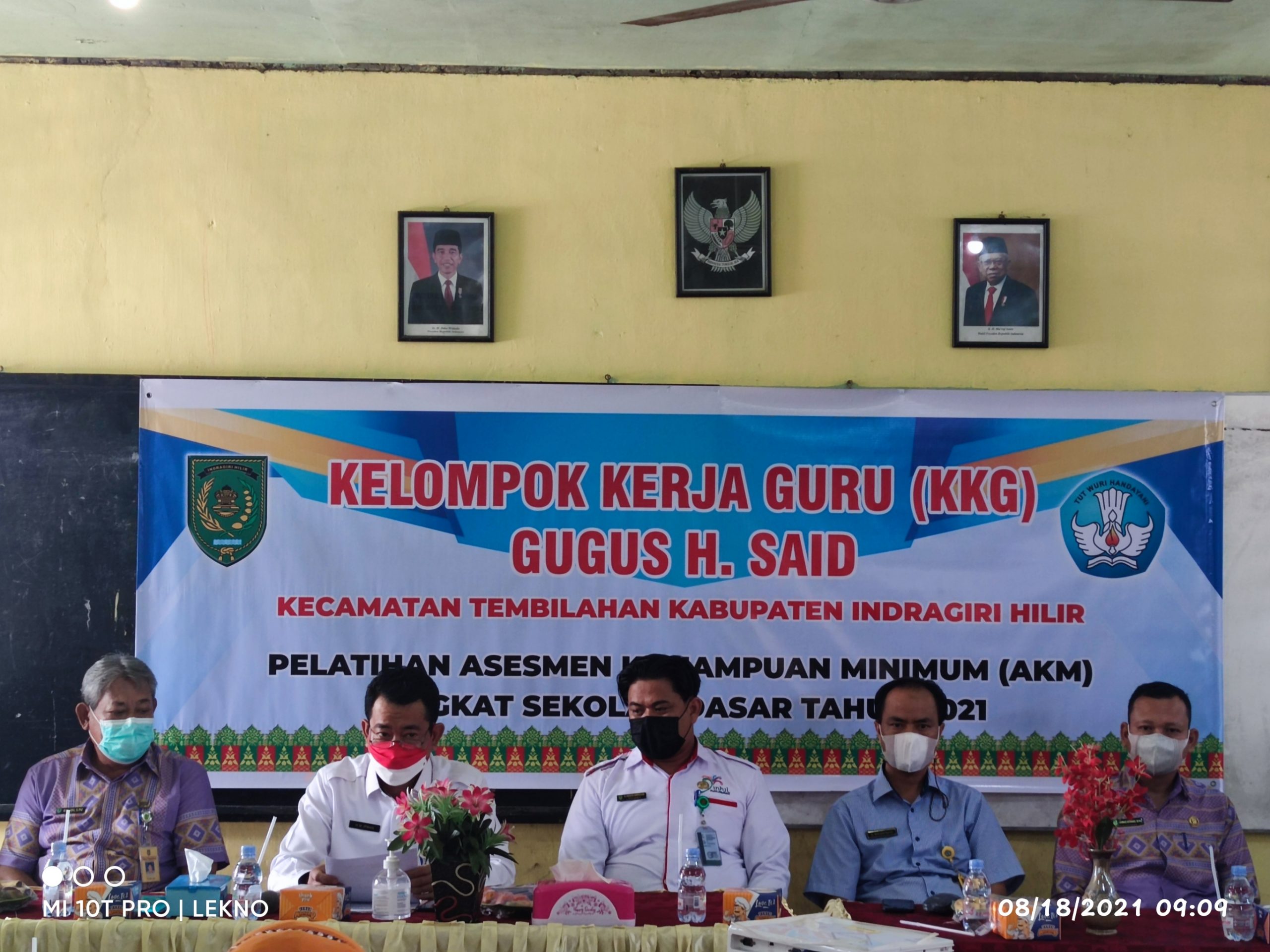 Tingkatkan Kualitas Murid dan Guru, KKG Gugus H Said Kecamatan Tembilahan Taja AKM
