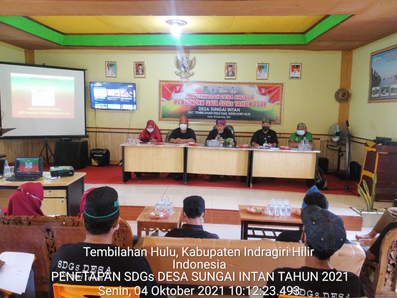 Desa Sungai Intan Gelar Musdessus Penetapan Data SDGs