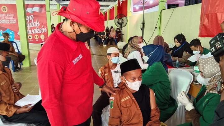 HARI INI, BIN DAERAH RIAU BERI VAKSIN DOSIS KEDUA