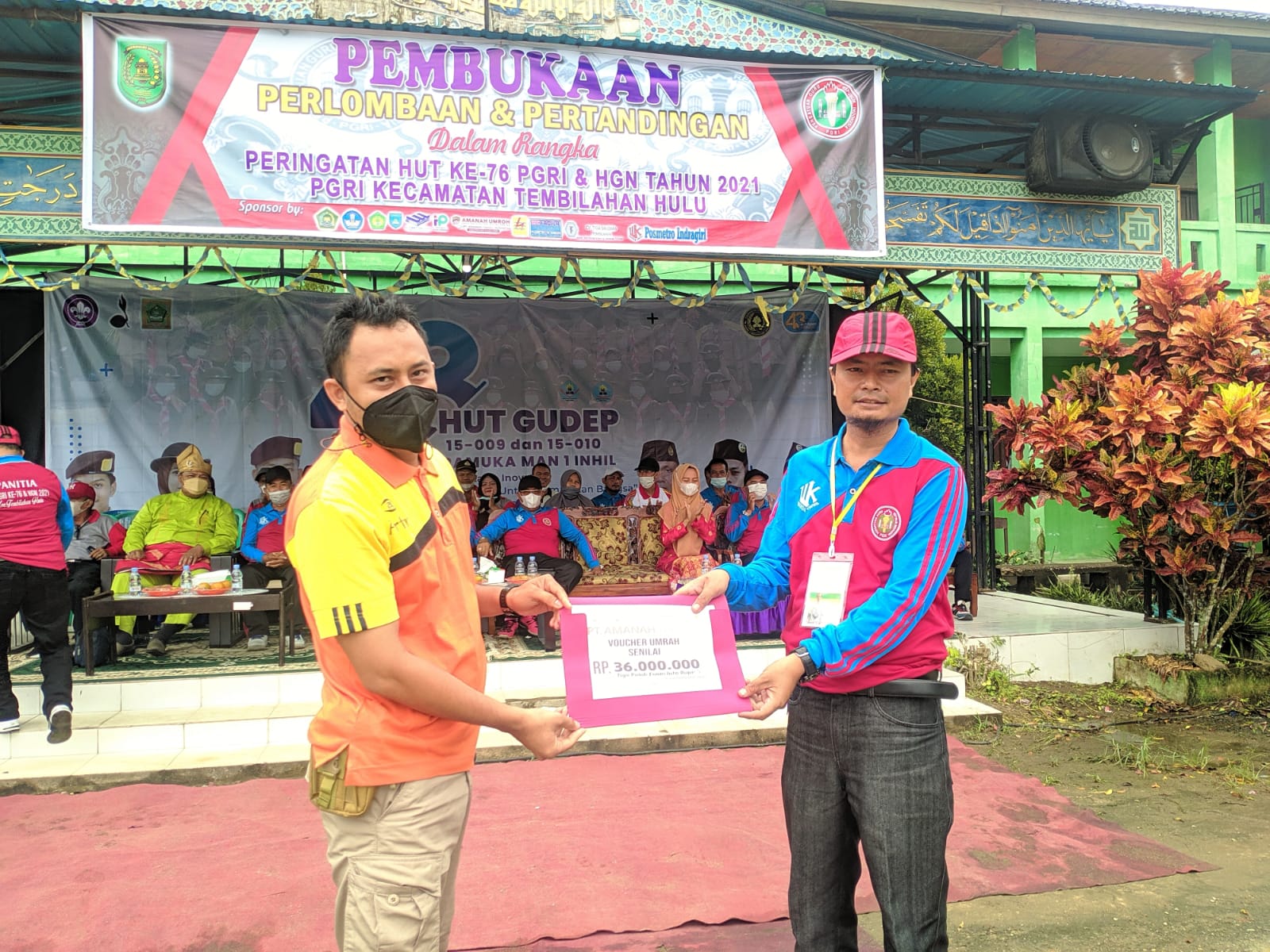 Perlombaan HUT PGRI dan HGN Inhil Hadiahnya Voucher Umroh