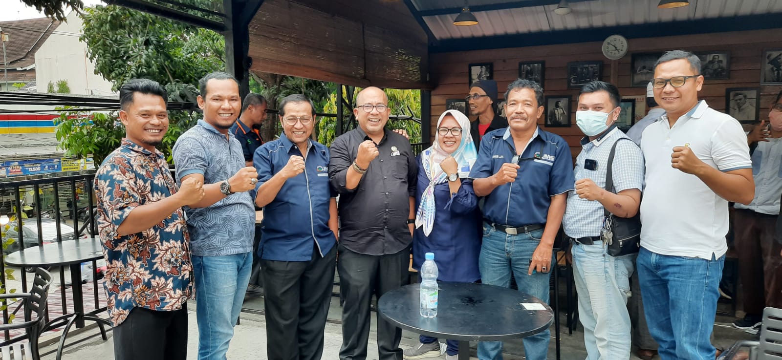 Rayakan JMSI Konstituen Dewan Pers, Pengurus JMSI Riau Gelar Syukuran