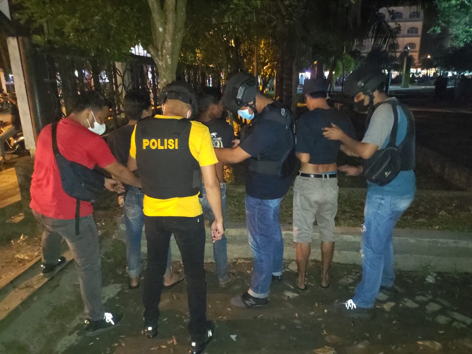 Jadikan Tembilahan Aman, Polres Inhil Lakukan Patroli