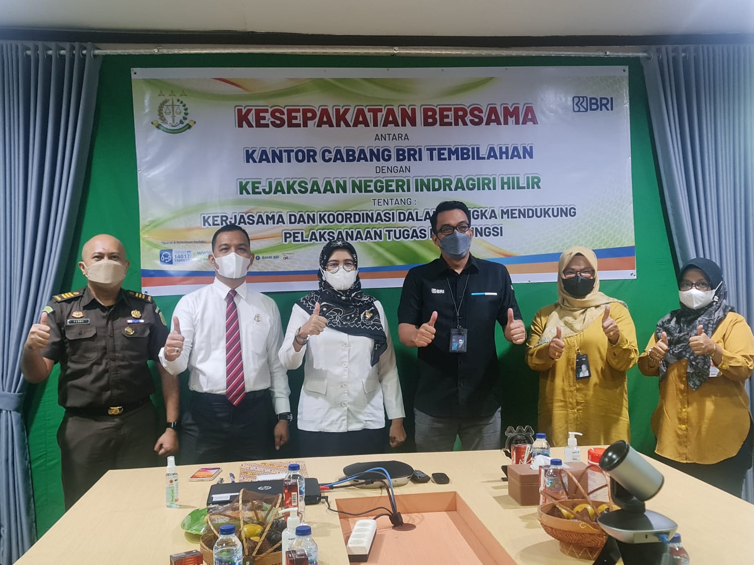 Tingkatkan Sinergi, Kanca BRI Tembilahan-Kejari Inhil Teken Kesepakatan Bersama