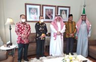 Kadis DPM PTSP Riau Dampingi Gubri Berjumpa Dubes Arab Saudi