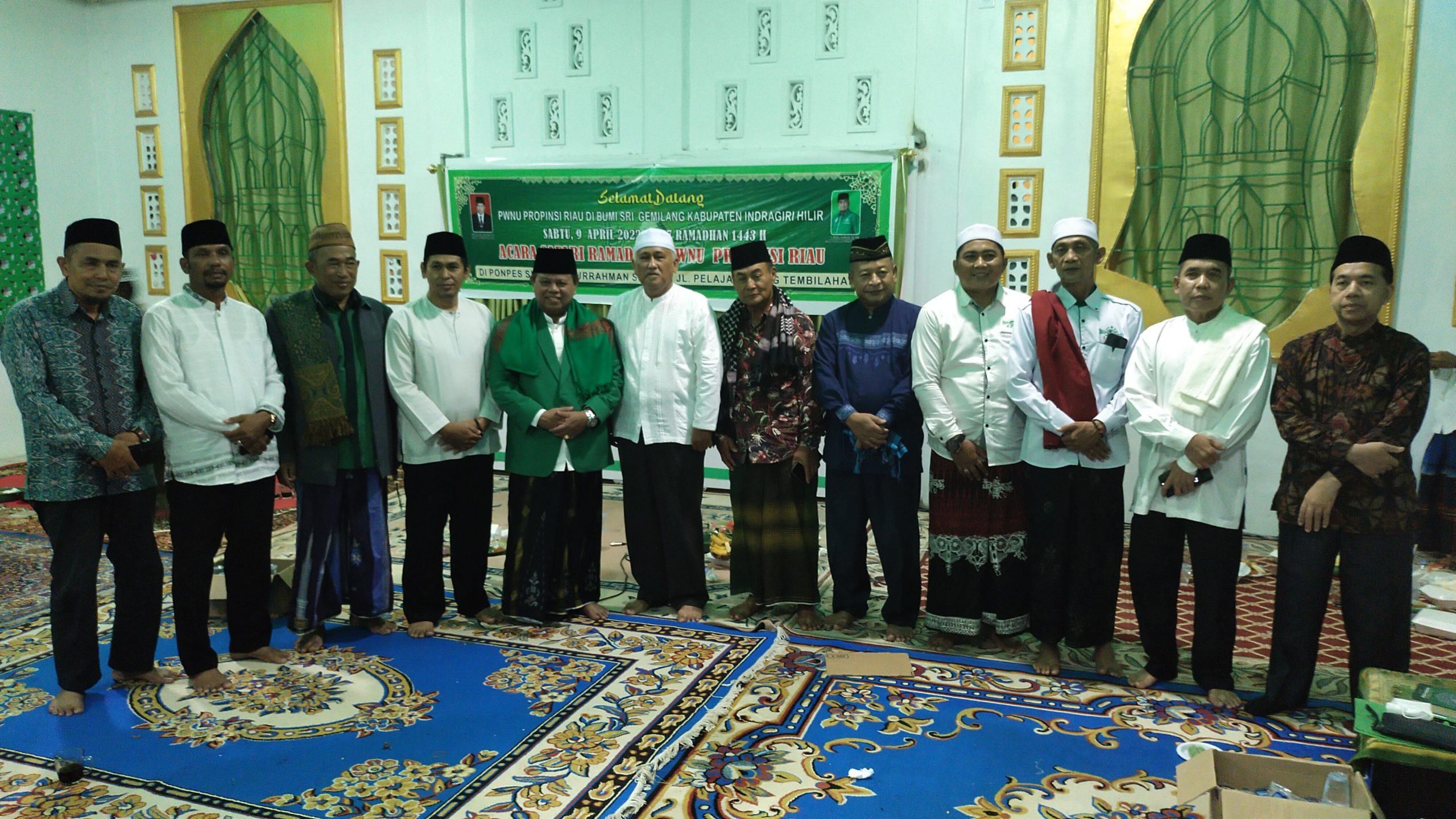 Acara Safari Ramadhan Pengurus Tanfidziah PWNU Propinsi Riau Berlangsung di Pondok SAS II