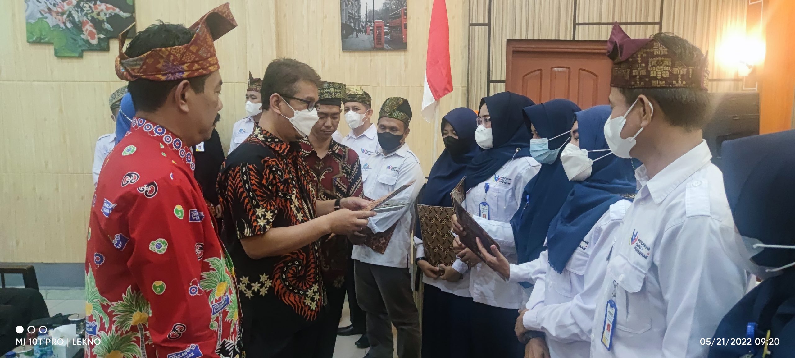 Kadisdik Inhil Buka Kegistam Loka Karya Orientasi Program Guru Penggerak Angakatam ke-5