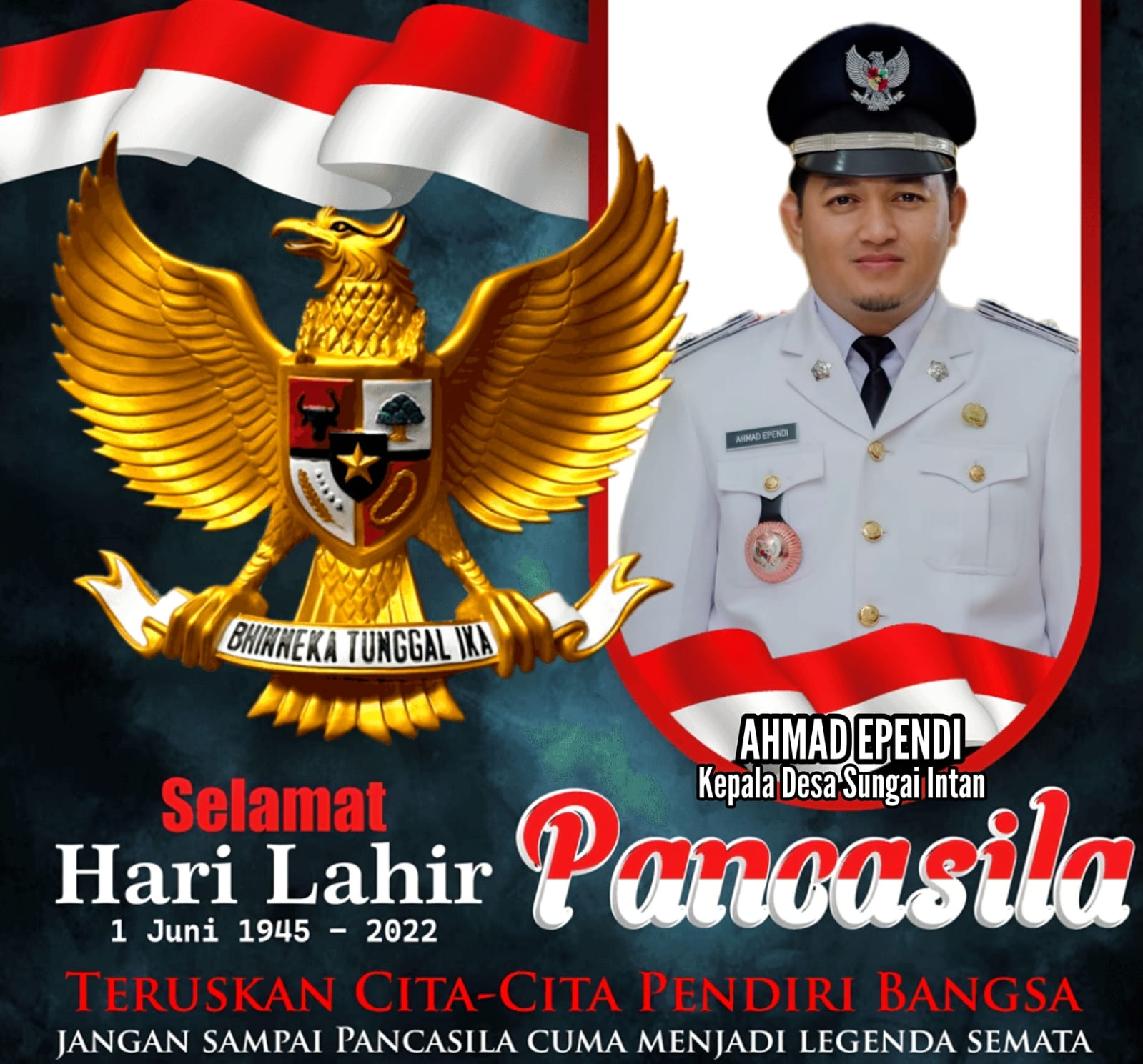 AHMAD EPENDI ; Mari Merefleksi Diri Dalam Moment Harlah Pancasila