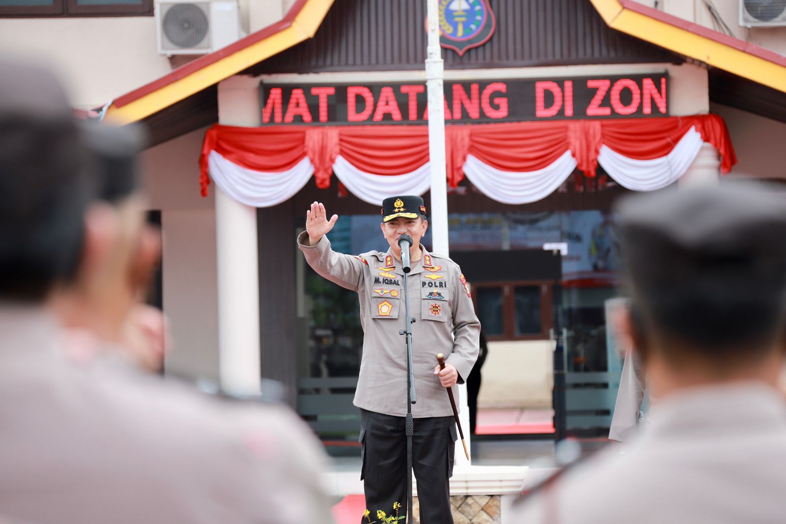 Kunjungan Kerja ke Inhil, Kapolda Irjen Iqbal Tekankan Pentingnya Kinerja dan Akhlak serta Sinergi Dengan Semua Pihak