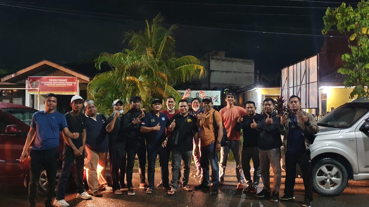 Bertolak ke Bengkalis, Rombongan PWI Inhil Siap Sukseskan Konferprov XV PWI Riau