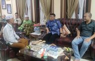 Kapolres AKBP Norhayat SIK Silaturahmi Ke Ustadz DR H Ali Azhar SSos MH Ketua NU Inhil.