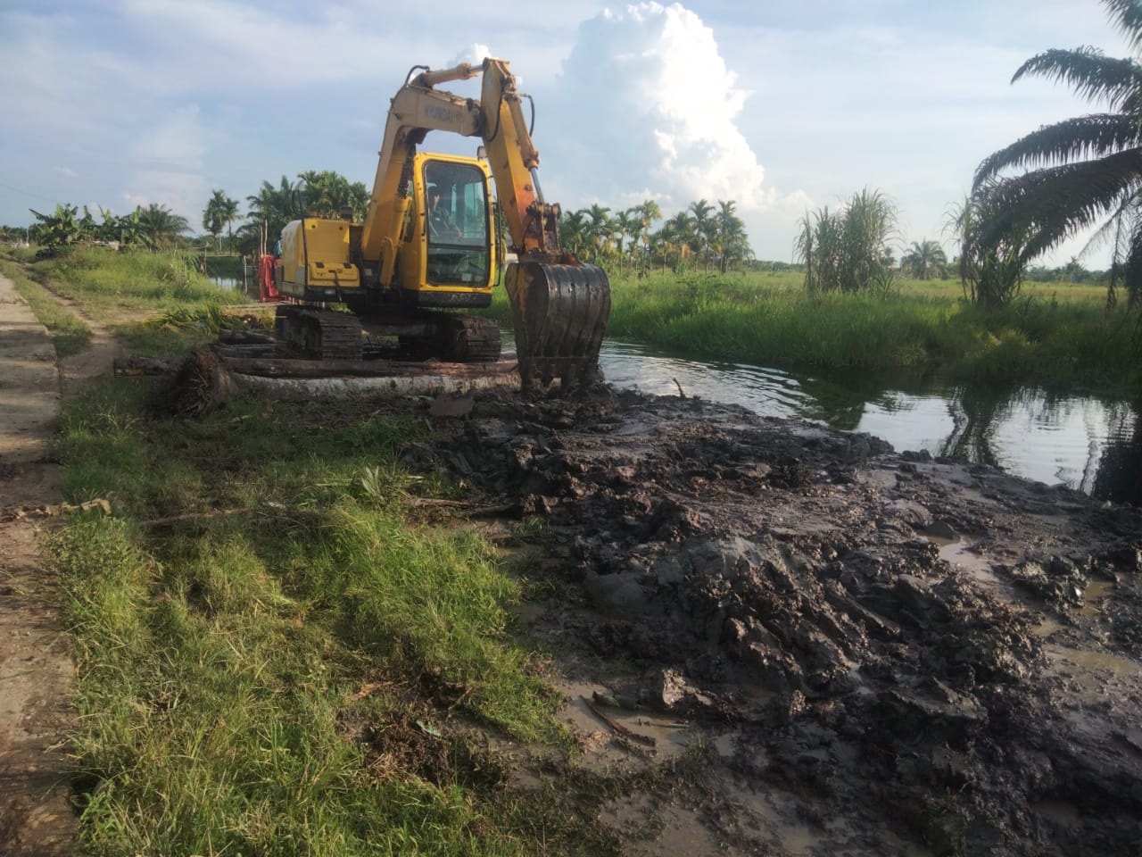 Dandim 0314/Inhil Canangkan Kegiatan Optimasi Lahan Gambut di Dua Desa