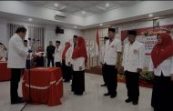 Resmi Dilantik dan Dikukuhkan, Hj Zulaikah Wardan Resmi Kembali Pimpin PMI Inhil 2022-2027