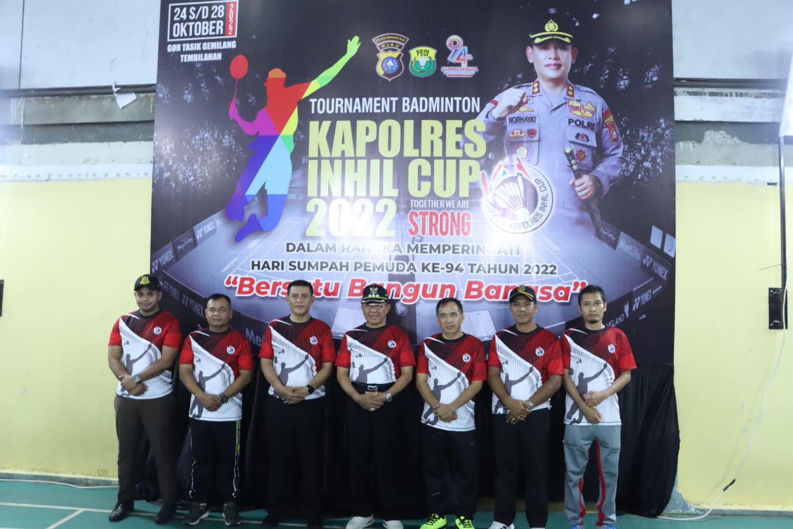 Turnamen Badminton Kapplrrs Inhil Vup Resmi Digelar