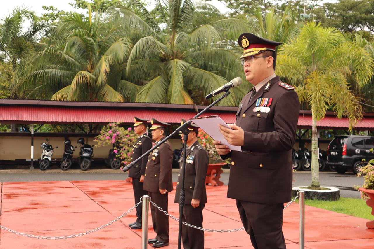 Kompol Yudhi Franata SH SIK Irup Hari Pahlawan Ke-77