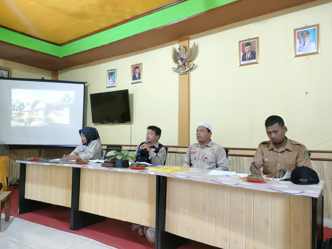 Pemdes Sungai Intan Gelar Rapat Bahas Beberapa Agenda Kegiatan Prioritas