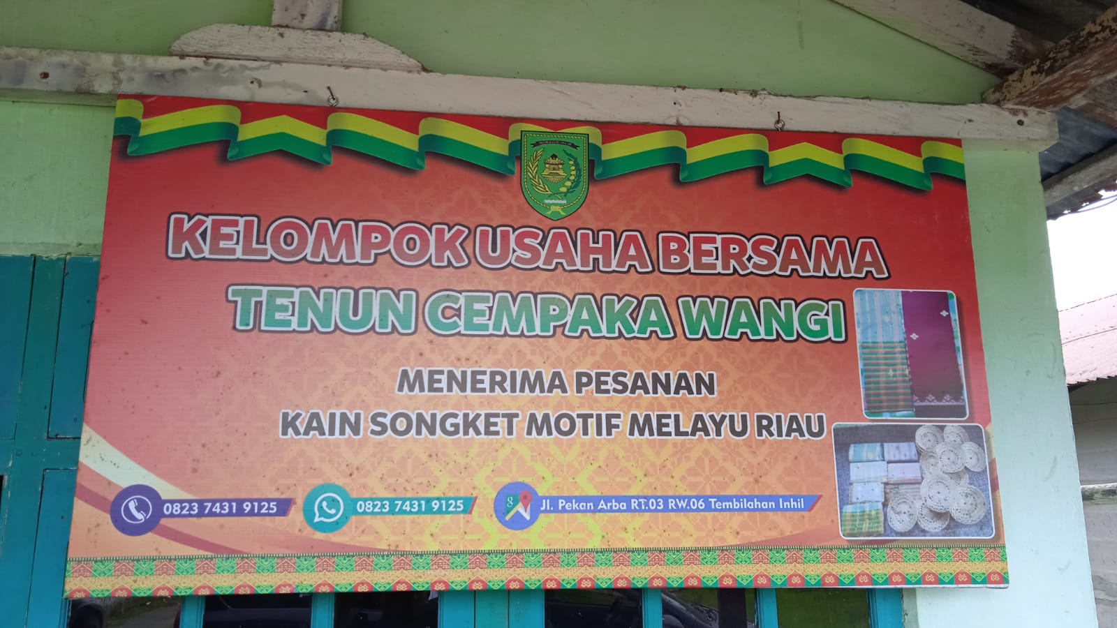 Kain Tenun Cempaka Wangi Indragiri Hilir