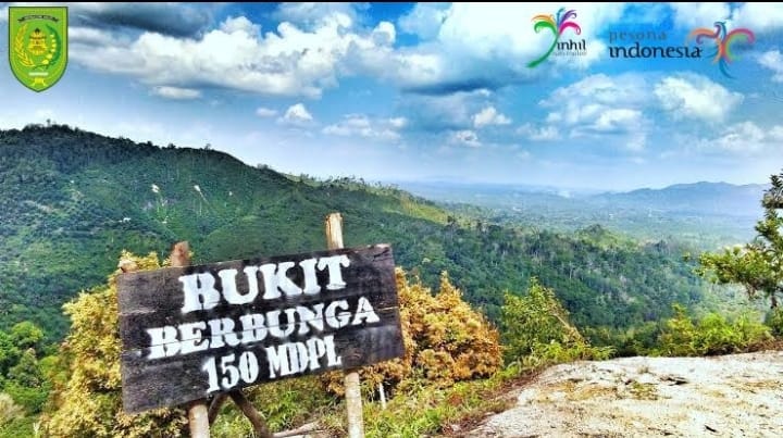 Bukit Berbunga, Destinasi Wisata Alam di Desa Batu Ampar, Inhil