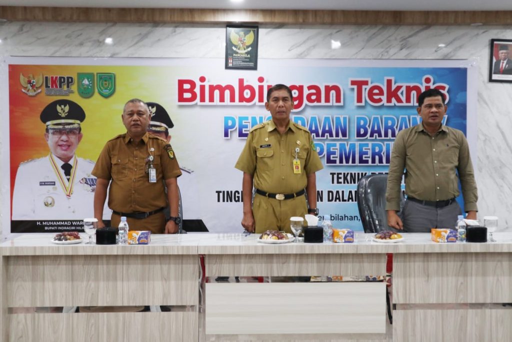 Pemkab Inhil Laksanakan Bimtek Pengadaan Barang dan Jasa