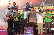 Bupati Indragiri Hilir Menghadiri Penutupan Open Turnamen Bola voly Putra Kapolres Inhil cup 2022