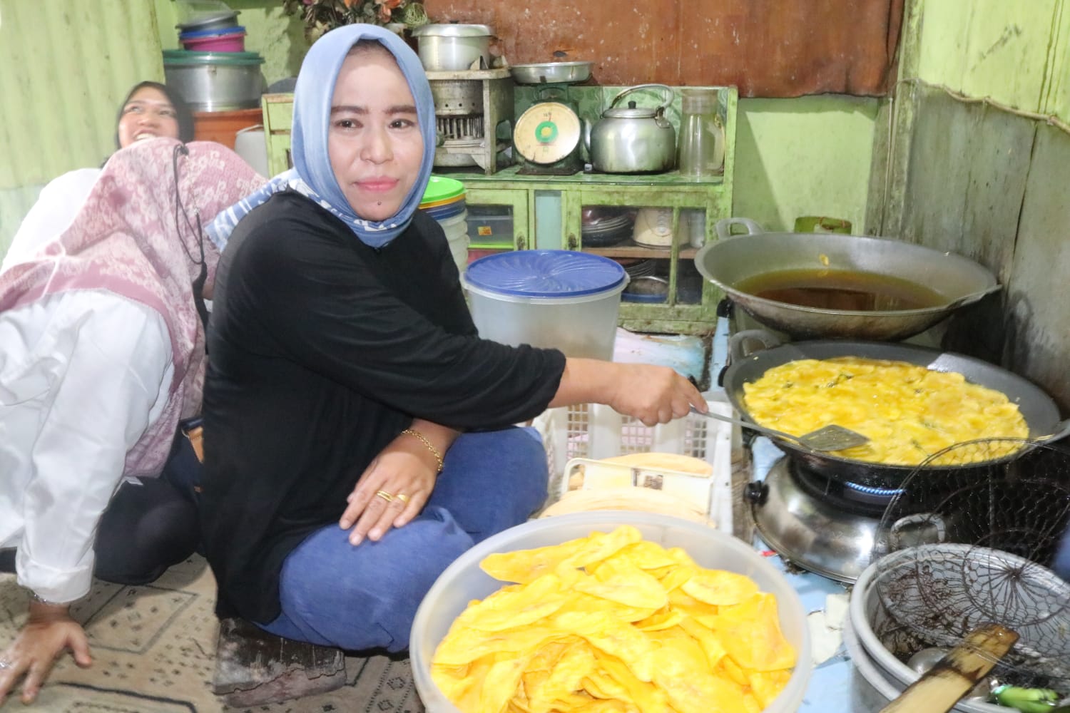 Pembuatan Keripik Pisang Merk Wilia