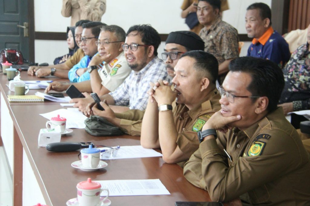 Pemkab Inhil Laksanakan Pembahasan Kerjasama Lintas SKPD Dengan Pemkab Tanjung Jabung Barat