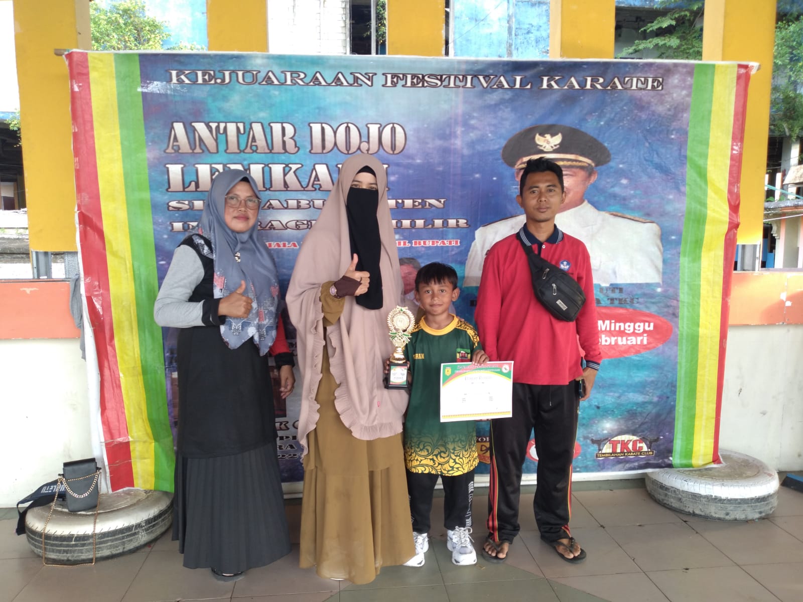 Keren Murid SDN 035 Tembilahan Juara Karate Dojo dan Wakili Inhil Menuju Karate Se-Sumatera