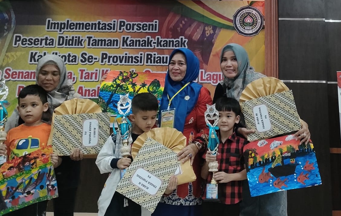 Tampil Memukau, Murid TK Kasih Lestari Tembilahan Bawa Pulang Juara III Untuk Inhil