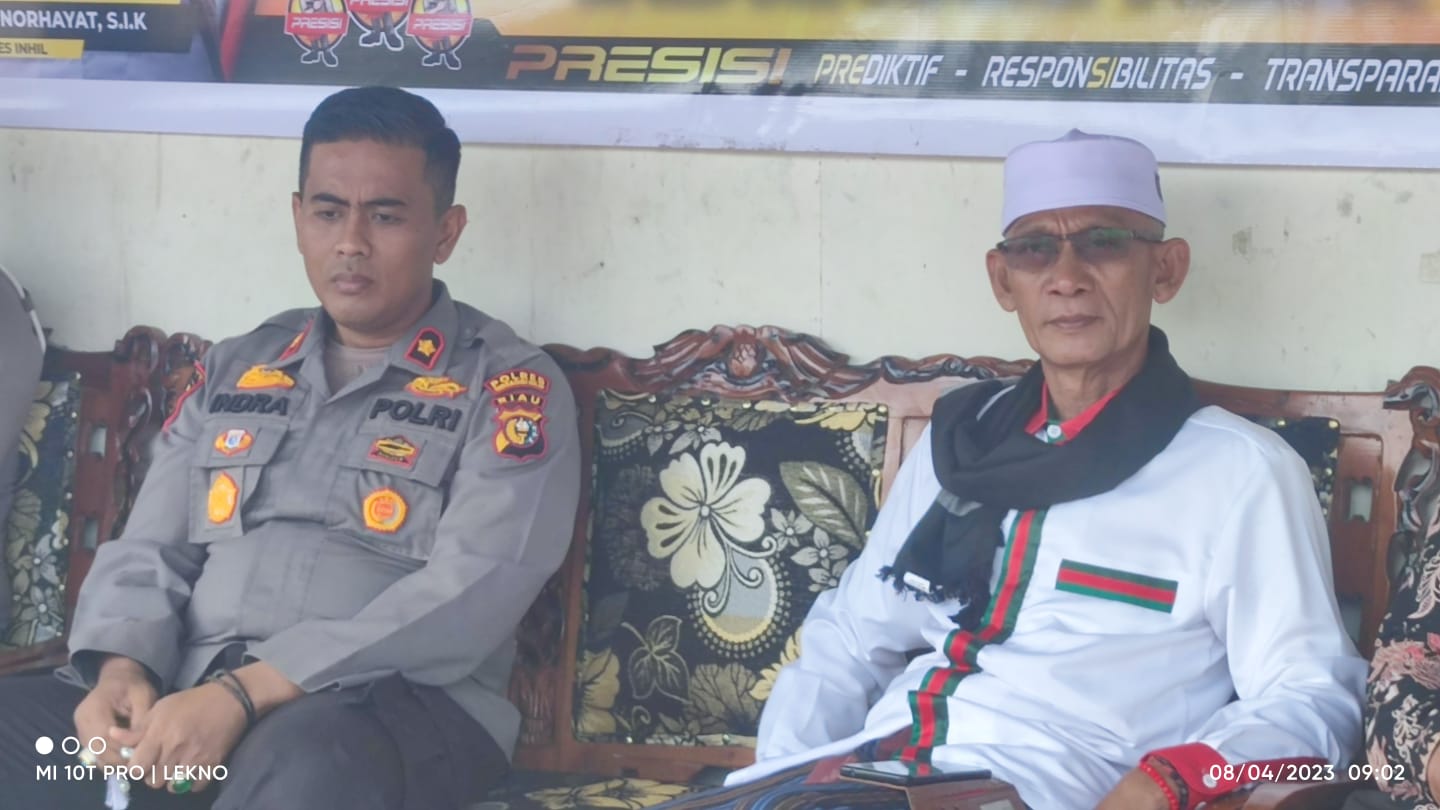 Jumat Curhat, Polres Inhil Silaturahmi ke Ponpes Syekh Abdurahman II