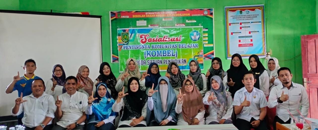 Dengan Bentuk Kombel SDN 035 Soebrantas Tingkatkan Rapor Pendidikan