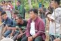 Jelang Malam Grand Final Kontes Lagu Sungai Intan,Masyarakat dan Pemdes Melaksanakan Persiapan Acara