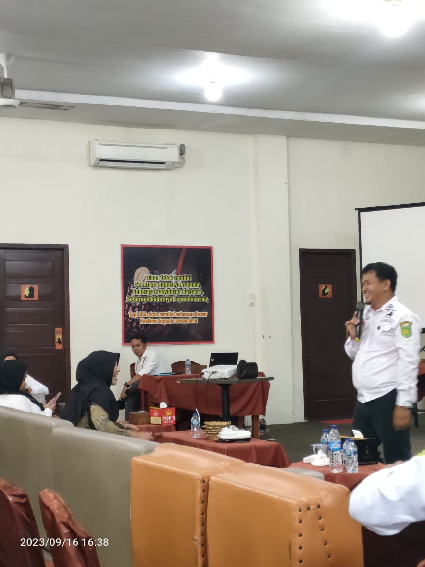 Ketua BKAD Kecamatan Tembilahan Hulu Bangun Silaturahim RT dan RW Antar Desa