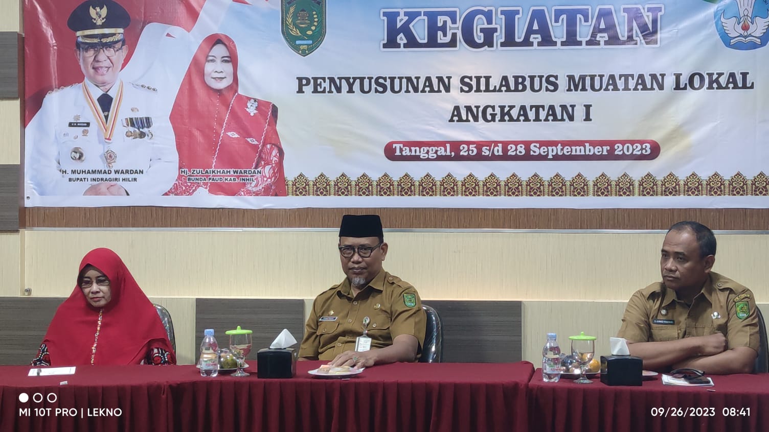 Bunda PaUD Inhil Hadiri Sosialisasi Silabus Mulok