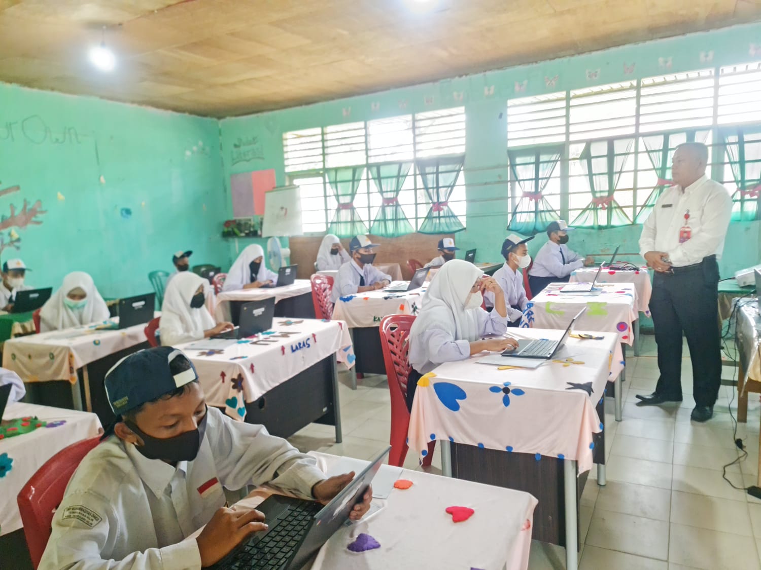 SMP Muhammadiyah Tembilahan Sukses Mengelar ANBK