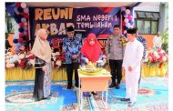 Milad dan Reuni Akbar SMAN 1 Tembilahan Berlangsung Meriah