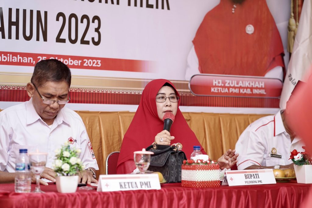 PMI Kab. Inhil Gelar Musyawarah Kerja Tahun 2023