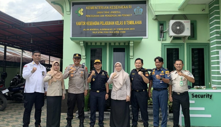 Sambut HKN ke -59, Kantor Kesehatan Pelabuhan Kelas II Tembilahan Gelar Baksos Donor Darah