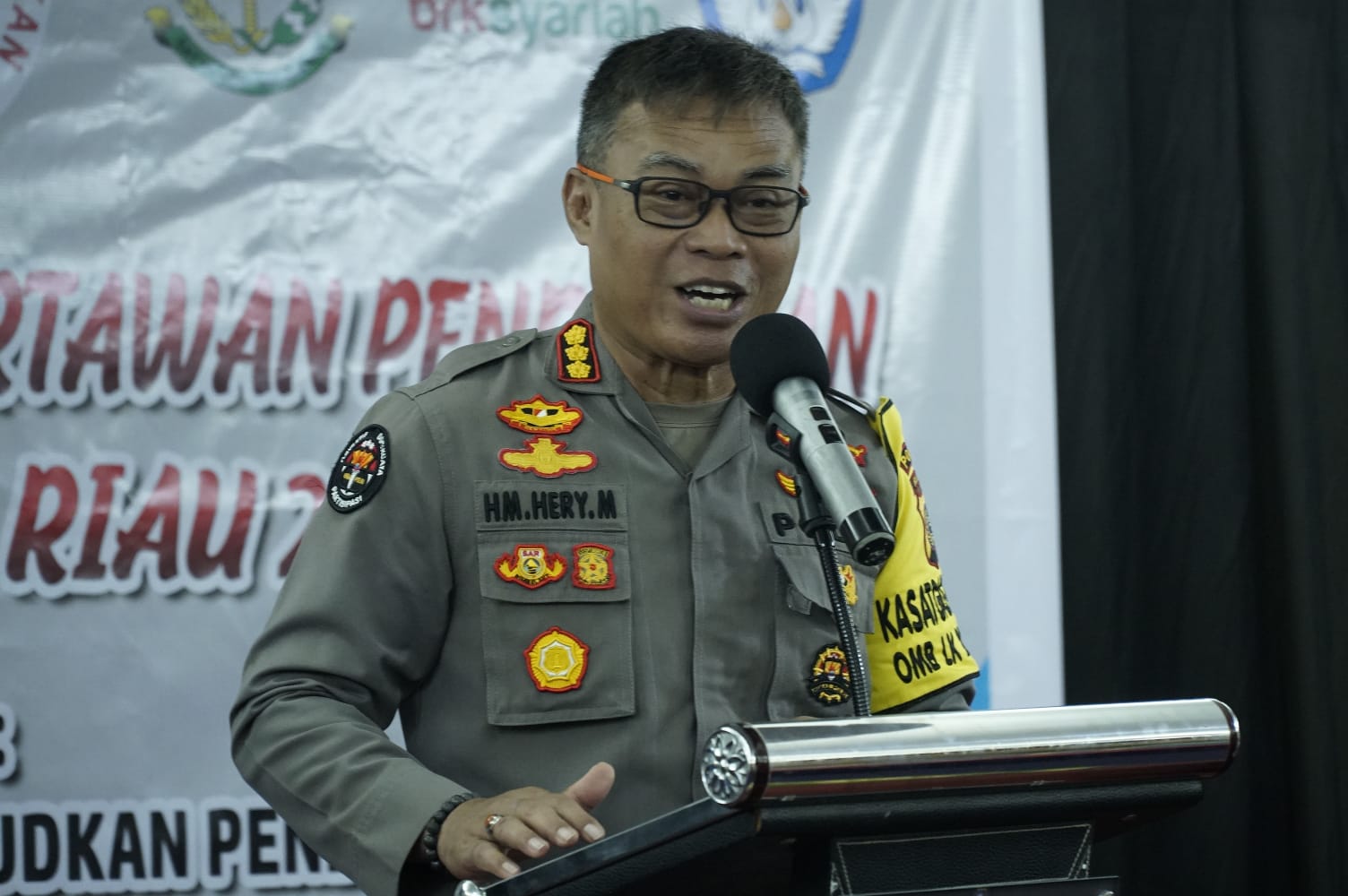 Kapolda Berikan Sambutan Pada Hari Jadi Forwadik Riau