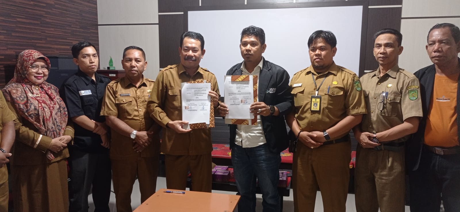 Bantu Informasikan Dunia Pendidikan, JMSI Inhil Lakukan MoU Bersama Disdik