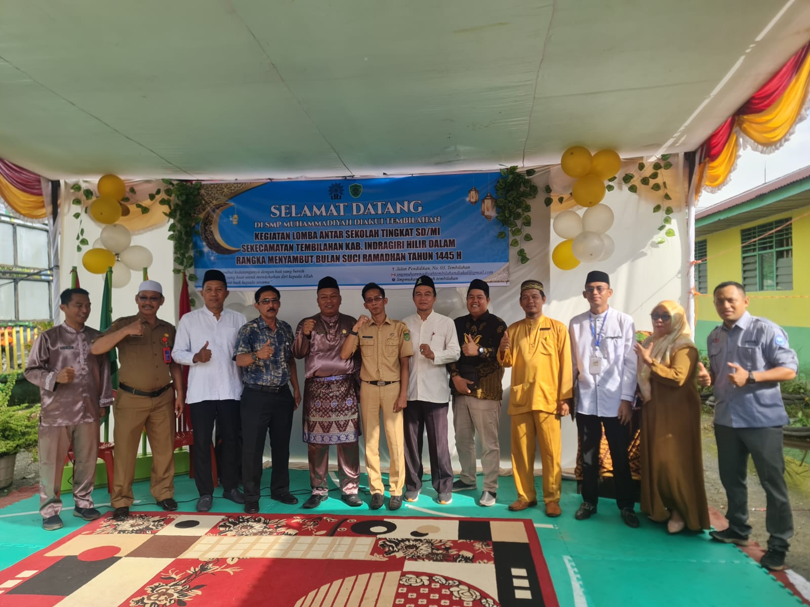 Sambut Ramadhan 2024 dan Kenalkan Sekolah, SMP Muhammadiyah Tembilahan Gelar Lomba Islami