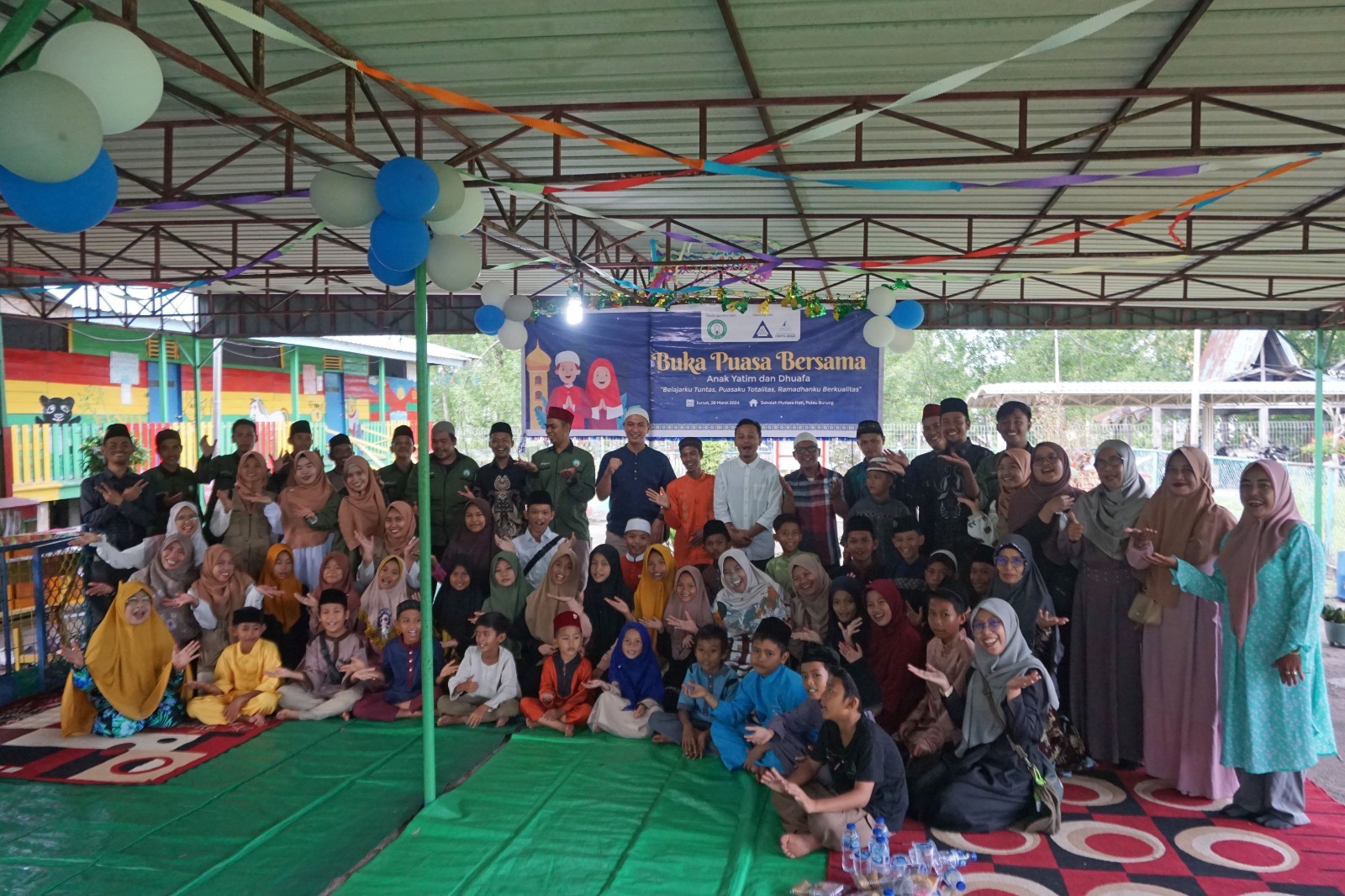 Sambu Group Bersama Yayasan Bahtera DwipaAbadi (YBDA),Berbagi Kebahagiaan Untuk Meraih Berkah di Bulan Ramadan 1445 H