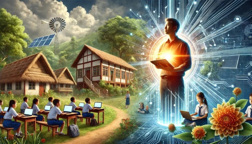 Langkah Berani Sang Guru: Membawa Sekolah Desa ke "Era Digital