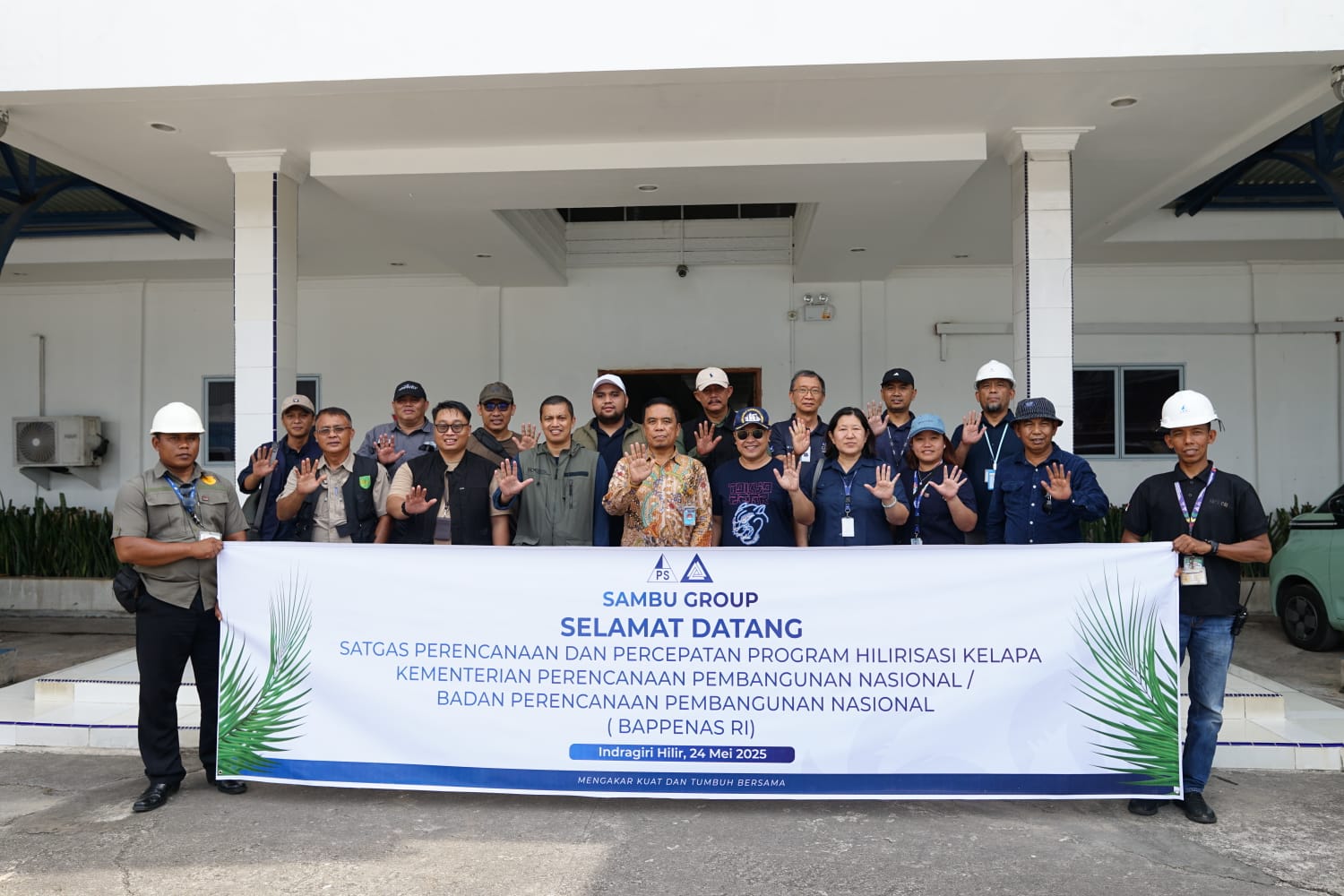 Percepatan Hilirisasi Kelapa, BAPPENAS RI Studi Kunjungan ke Sambu Group