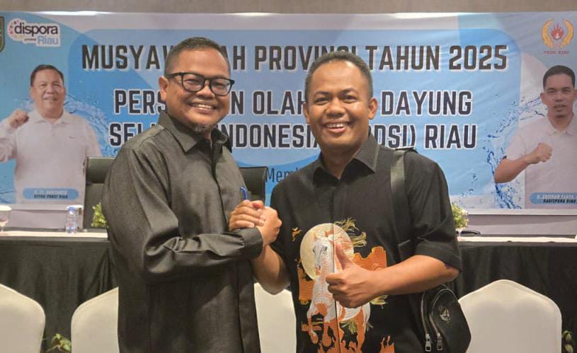 Dodi Irawan Bakaghojoo Terpilih Aklamasi sebagai Ketua PODSI Riau 2025-2029