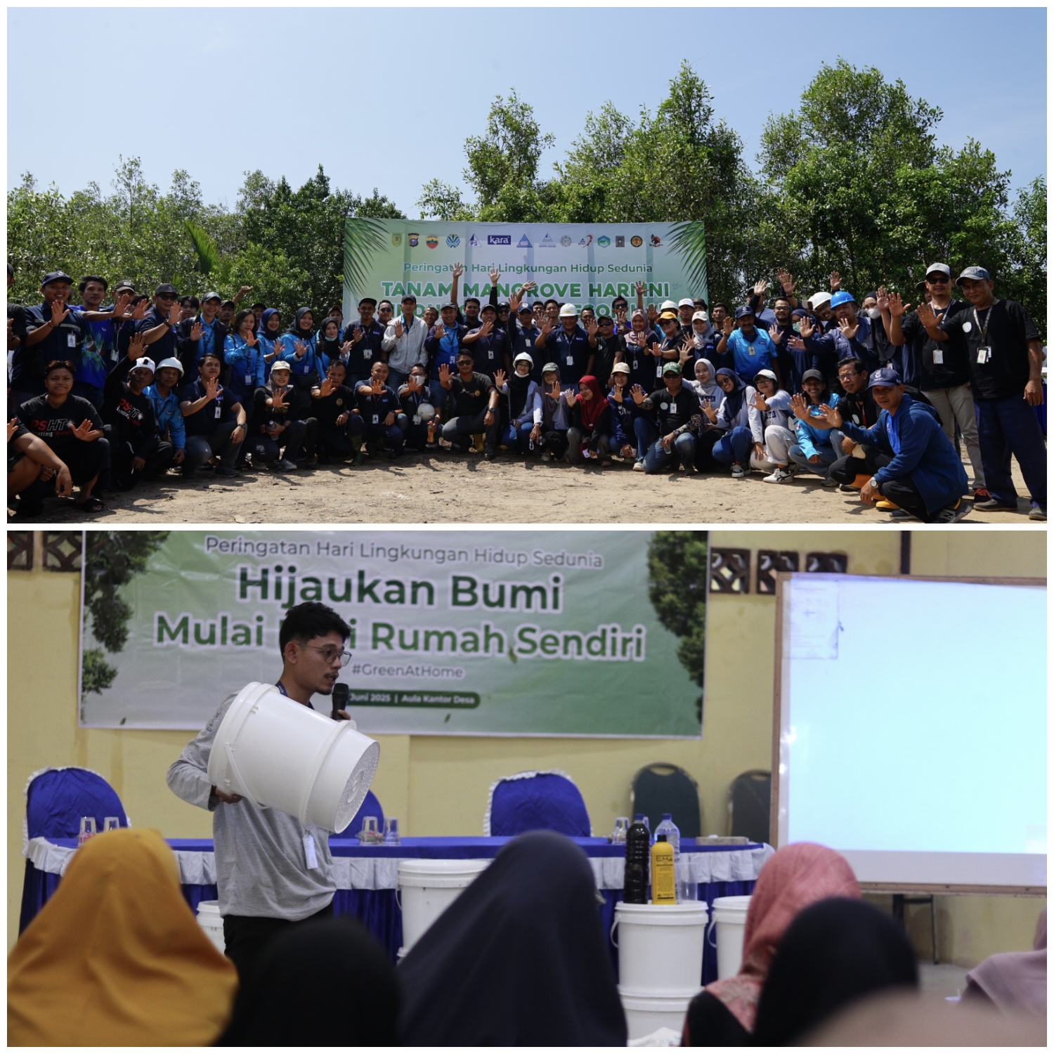 Peringati Hari Lingkungan Hidup Sedunia Tahun 2025, Sambu Group Tanam Bibit Mangrove di Pesisir Pantai dan Beri Pelatihan Kelola Sampah