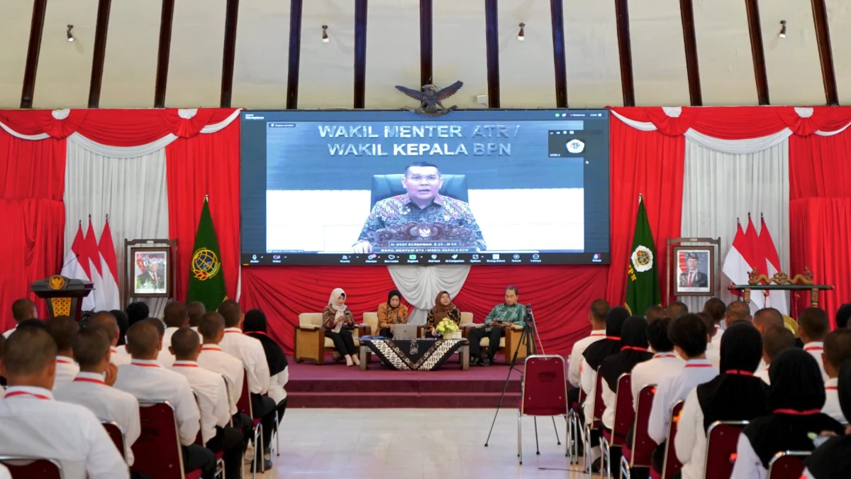 STPN Bentuk Karakter dan Kepemimpinan, Wamen Ossy Titip Tiga Nilai yang Perlu Dipedomani Taruna/i STPN
