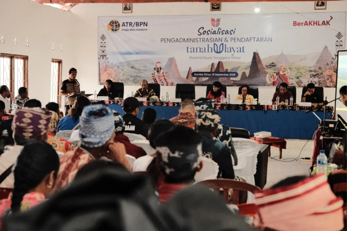 Sertipikat Tanah Ulayat Jadi Penjaga Warisan Budaya Masyarakat Adat