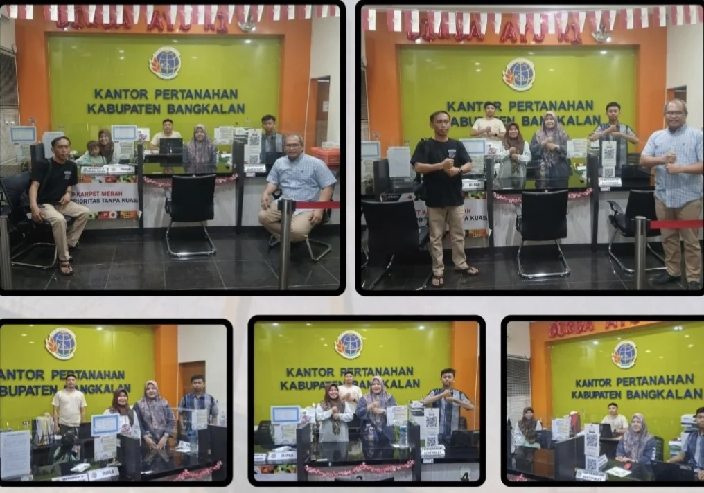 Kantor Pertanahan Bangkalan Buktikan Komitmen Layanan dengan Buka di Akhir Pekan