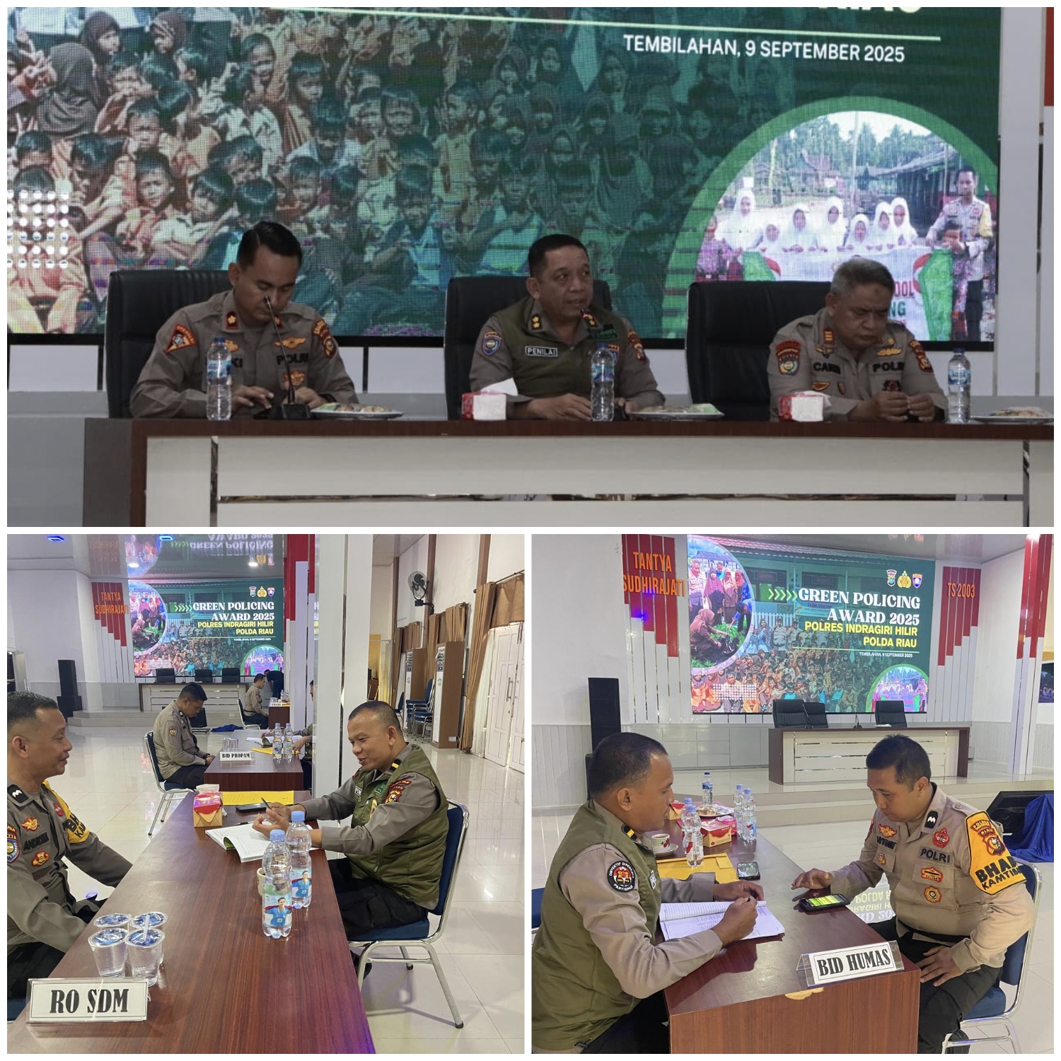 Tim Penilai Green Policing Award, Tinjau Program di Polres Inhil, Tekankan Pentingnya Inovasi dan Komitmen