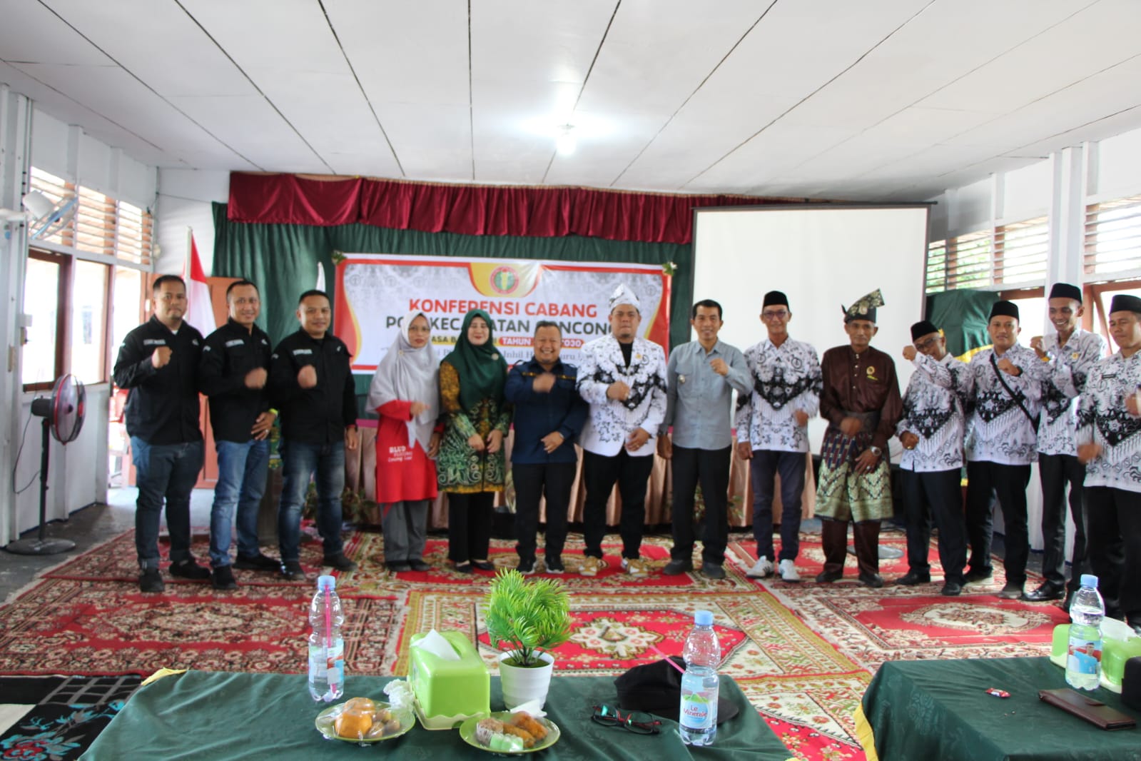 Camat Concong Apresiasi dan Terima Kasih Kepada PGRI Yang Telah Berkalobrasi